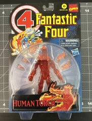 Marvel Legends Retro Fantastic Four Human Torch 6" Action Figure - New In Box